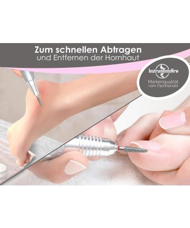 Diamond Grinder Foot Care Cutter Cone Fine Grain for Precise Callus Nail & Cuticle Care | International Shipping Available - Buy Online on GoSupps.com