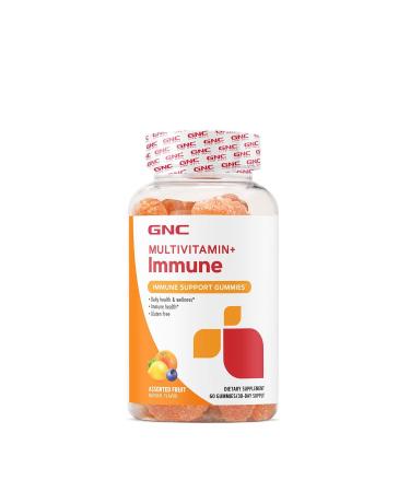 GNC Multivitamin+ Immune Support Gummies* - Assorted Fruit - 60 Gummies
