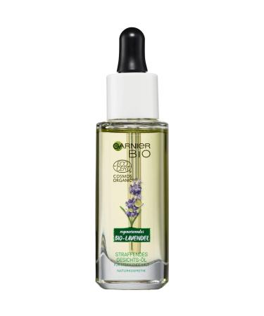 Garnier Organic Firming Facial Oil anti-aging facial care with organic lavender natural cosmetics for all skin types 1 x 30 ml - Buy Online on GoSupps.com