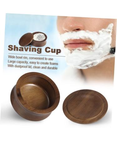 Healeved Shaving Bowl with Lid | Men's Shaving Soap Bowl for Ultra Rich Foam | Premium Shaving Bowls for Men - Buy Online on GoSupps.com