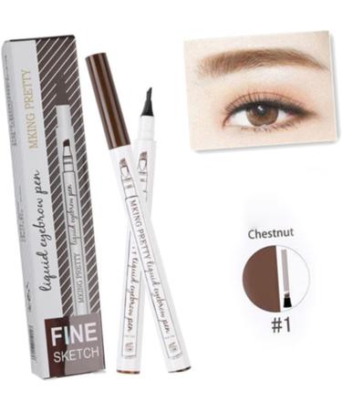 Beavorty 4pcs Eyebrow Pen Eyebrow Pencil Eyebrow Makeup Tool Liquid Makeup Tools 1 count (Pack of 1) As Shown - Buy Online on GoSupps.com