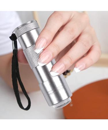 ANGNYA Nail Art Stamper with Mini UV LED Lamp and Clear Jelly Silicone - Quick-Drying DIY Nail Decor at Home and Salons - Buy Online on GoSupps.com