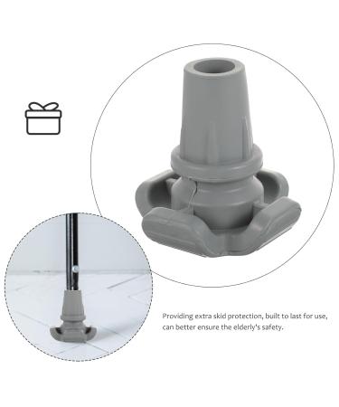 Buy Gleavi 5-Stage Slip-Resistant Matte Crutch Accessories - Forearm Gap Covers & Rubber Tips for Enhanced Safety | International Shipping Available - Buy Online on GoSupps.com