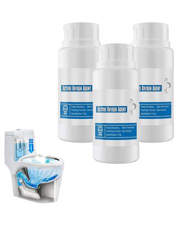 Splash Toilet Cleaner Foam Powder As Seen on TV Touch Free Fizzy Foam Toilet Cleaner Splash Toilet Cleaner Foam Powder Splash Toilet Cleaner for in Toilets Squatting Pans. (3Pcs)