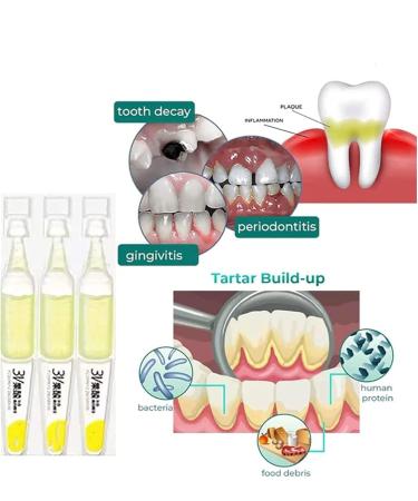 Tlopa Ampoule Toothpaste & Serum - 3V Fruit Acid Whitening Essence for Tartar & Plaque Removal - International Shipping Available - Buy Online on GoSupps.com