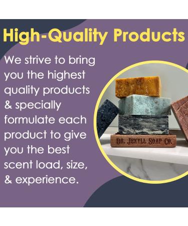 Dr. Jekyll Bar Soap for Men 5 Pack - Masculine Scent, Natural Ingredients - Handcrafted in USA - 6 oz Bars - Buy Online on GoSupps.com
