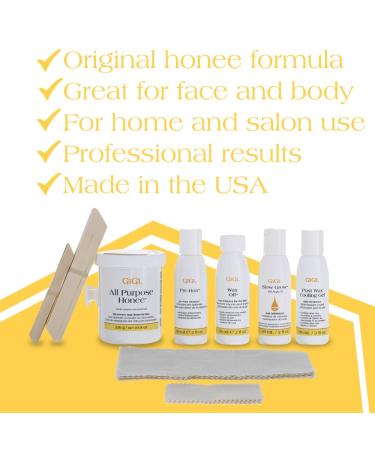 GiGi All Purpose Honee Microwave Hair Removal Kit - Complete Hair Removal System - Buy Online on GoSupps.com