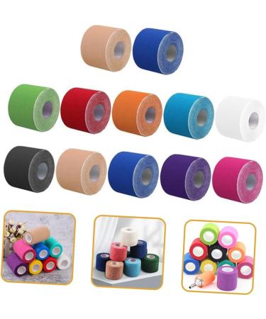 ULTECHNOVO 36 Rolls Sports Kinesiology Tape - Muscle Relief Wear-Resistant Elastic Tapes for Chest Elbow & More - International Shipping Available - Buy Online on GoSupps.com