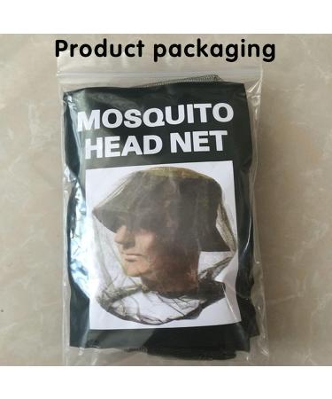 6Pack Mosquito Repellent Head Net Mesh Protective Face Cover Face Mesh Face Cover for Outdoor Lovers Protect from Mosquito Insect Bug Bee Gnats - Buy Online on GoSupps.com