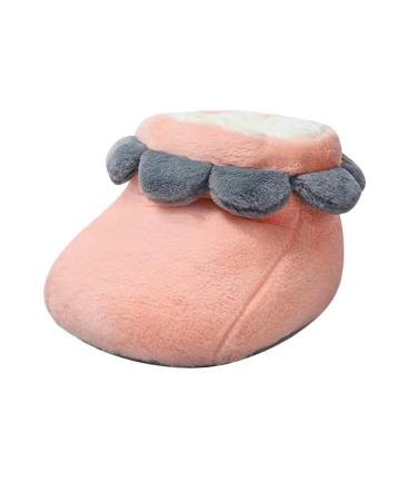 Baoblaze Electrically heated foot warmers USB-Fußwrmer-Pad convenient light winter-warming shoe foot warmer boots for feet and hands pink 3 gear