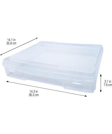 Simply Tidy Michaels 12x12 Clear Scrapbook Case - Organize Your Memories Easily - Buy Online on GoSupps.com