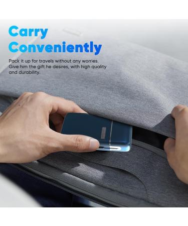 Buy Sejoy Portable Electric Razor for Men | IPX7 Waterproof Toothed & Mesh Blades Magnetic Adsorption | Best Mini Electric Foil Shaver - Buy Online on GoSupps.com