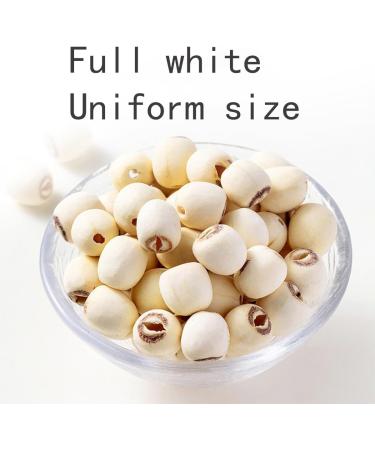 Dried Lotus Seeds 454g White Lotus Seed without Cores Cooking Porridge and Soup - Buy Online on GoSupps.com