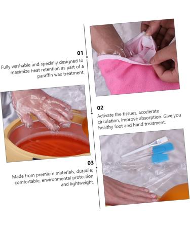 Gatuida Ensemble de Soin Mains et Pieds Couvre-mains et Couvre-pieds Coton Blanc Hydratant et Exfoliant Produits de Soins Peau Usage Spa et Couleur Al atoire - Buy Online on GoSupps.com