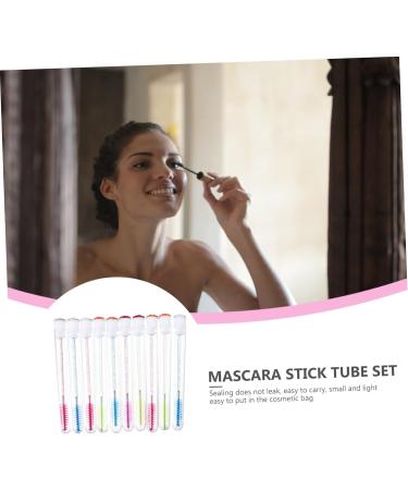 Vaguelly Lot De 10 Tubes De Mascara Rechargeables 10 Ml En Plastique Multicolores Brosses Cils Pour Maquilleur D butant Et Usage Quotidien Accessoires Cosm tiques Portables Pour Voyage - Buy Online on GoSupps.com