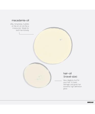 Shop Bread Oil Duo - Award-Winning Hair Care Set with Macadamia | Vegan & Cruelty-Free | Silicone-Free | International Shipping - Buy Online on GoSupps.com