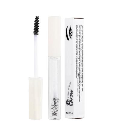 Generisch Eyebrow Fixing Gel Clear Eyebrow Fixing Gel Brow Fixing Gel Strong Clear Drying Water Resistant Brow Glue for Combable and Malleable Brows