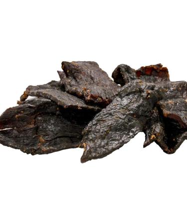 Buffalo Bills Hickory Smoked Beef Jerky 16oz - Premium Hickory Flavored Snack Pieces - Buy Online on GoSupps.com
