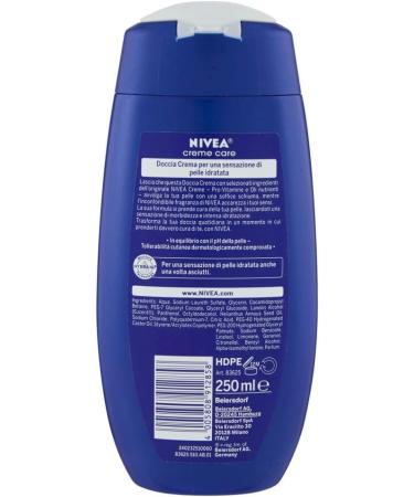  NIVEA Nivea - Shower cream 6 x 250 ml Creme Care - Buy Online on GoSupps.com