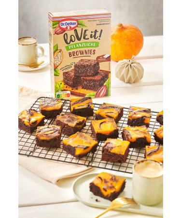 Dr. Oetker LoVE it! Vegan Brownies 4-Pack - Plant-Based Baking Mix for Chocolate Lovers - International Shipping Available - Buy Online on GoSupps.com