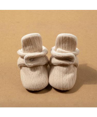 Sonsage Infant Snow Boots - Soft Anti-Skid Sole Booties for Baby Boys and Girls | Winter Warm Crib Shoes 6-12 Months - Apricot - Buy Online on GoSupps.com