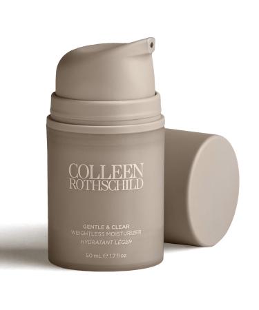 COLLEEN ROTHSCHILD Gentle & Clear Weightless Moisturizer | For Blemish-Prone Sensitive & Reactive Skin | With Salicylic Acid & Niacinamide | Oil-Free | Fragrance-Free (1.7 fl oz)
