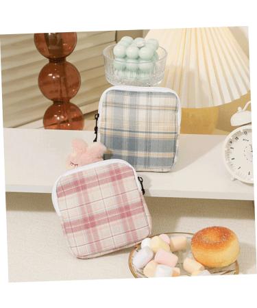 Ultechnovo Mini Storage Bags - 4 Pack | Ideal for Breastfeeding Inserts & Organizing | Compact & Stylish Cotton Zipper Pouches - Buy Online on GoSupps.com