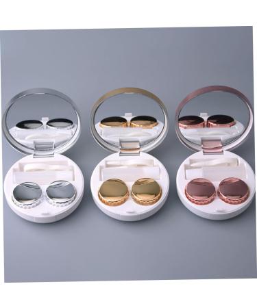 JECOMPRIS 10-Pack Travel Contact Lens Container Set | Pine Trainer Mirror & Detergent | Ideal for Lenses Storage & Exchange - Buy Online on GoSupps.com