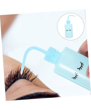 Beavorty Ergonomic Design 250ml Eyelash Washing Bottle Squeeze Function Easy for Cleaning Eyelashes and Watering Plants Blue - Buy Online on GoSupps.com