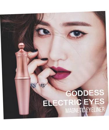 Beavorty Eyeliner Black 2pcs liquid eyeliner false eyelashes magnetic eyeliner liquid liner sticky eyeliner Cosmetic bag 3d Black Eyeliner - Buy Online on GoSupps.com