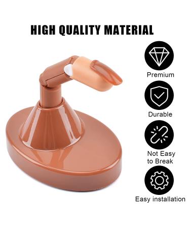 Kyerivs Practice Fingers for Acrylic Nails with 100pcs Nail Tips - Hand Nail Art Training Set for Beginners - Buy Online on GoSupps.com