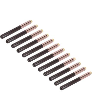 12Pcs Lip Brush Set Synthetic Fiber Bristles Portable and Lightweight Mini Makeup Tool Kit for Liquid Lipstick Gloss Concealer Makeup - Buy Online on GoSupps.com