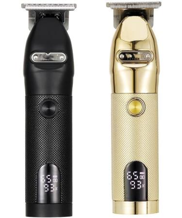 Pro Hair Clipper Electric Hair Clipper High Power Shaver LCD Rechargeable Metal Clipper Electric Hair Clipper(Color:Gold with Box) - Buy Online on GoSupps.com
