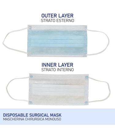 Buy 120 CE Certified Colorful Surgical Masks for Adults | 10-Piece Practical Packs - International Shipping Available - Buy Online on GoSupps.com