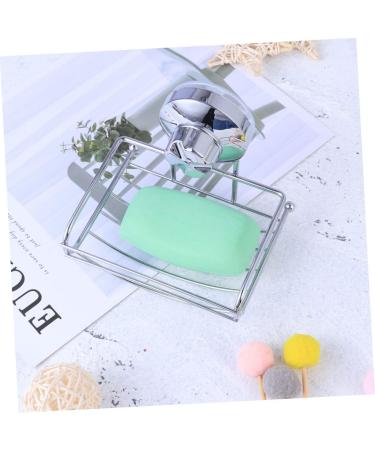 Ciieeo 3pcs Suction Soap Holder Stainless Steel Soap Holder Soap Dish with Drain Wall-mounted Soap Dish Bathroom Soap Holder Bath Soap Holder Clothing Storage Nail Free Drain - Buy Online on GoSupps.com