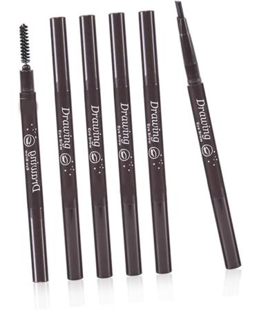POPETPOP 2 1 Eyebrow Pencil Waterproof Eyebrow Brush Eyebrow Pencil Brush Makeup Writing Brush 3d - Buy Online on GoSupps.com