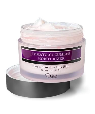 Tomato Cucumber Moisturizer 2 Oz - Hydrating Face Cream for Dry Skin Wrinkle Minimizer Pore Tightening & pH Balancing - Buy Online on GoSupps.com