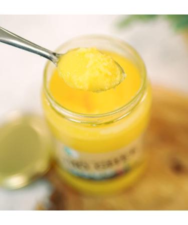 Go-Keto ORGANIC Ghee 500g | 100% Clarified Butter Certified Organic Ayurveda | Perfect for Keto Diet | Ideal for Cooking & - Buy Online on GoSupps.com