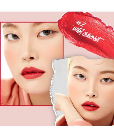 PASSIONCAT Twist Velvet Tint 2 (No.2) Garnet Lip Stain & Cheek Tint | High Pigment Matte Finish | Long-Lasting | Full Coverage Formula - Buy Online on GoSupps.com