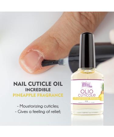 Ananas Cuticle Oil 12ml - Moisturizing & Regenerating Nail Treatment - Soothes Dry Irritated Skin - Buy Online on GoSupps.com