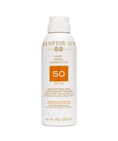 Hampton Sun Spf 50 Continuous Mist Sunscreen  5 oz