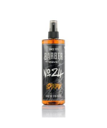 barber marmara Eau de Cologne Pump Spray Mens Graffiti After Shave Men's Fragrance Water Shaving Water Men Barber Men's Fragrances Body Spray Barbershop 400ml (400 ml No24) 13.5 Fl Oz (Pack of 1) No24