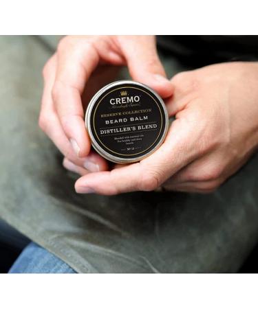 Cremo Beard Balm Reserve Blend 2 oz - Styling & Nourishing Cream for Men - Buy Online on GoSupps.com