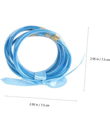 STOBOK 1pc Ribbon Glitter Bracelet Gold Powder Lining Jewelry Christmas Wristband Glitter Jelly Bangle Bangles Bracelets for Man Creative Bracelet Women's Resin Yiwu Glitter Powder Purple As Shown 7.5x7.5cm - Buy Online on GoSupps.com