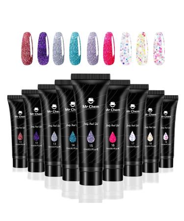 Poly UV Gel Nail Lasting Extension Varnish 66 Colors Nail Gel 15ML Nails Art Tools Manicure Painting Gel Enamel u as