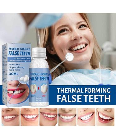 Brigtviee Temporary Dental Repair Kit | DIY Vampire Dentures & Prosthesis for Missing Teeth - Buy Online on GoSupps.com