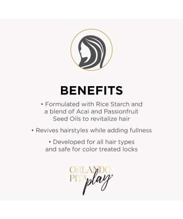 ORLANDO PITA PLAY Mega Pump Dry Shampoo with 5 Protein Complex - 5.0 Oz - Buy Online on GoSupps.com