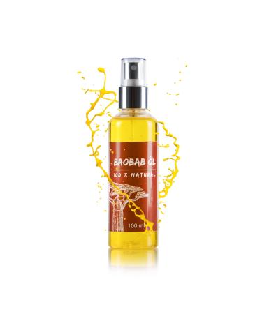Sanaviva Baobab l cold-pressed (100ml) Baobab-oil Bio Pure & of course 100% vegan premium baobab oil perfume-free without additives perfect for facial skin hair and body care - Buy Online on GoSupps.com
