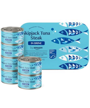 by Amazon Whole natural skipjack tuna 195 g pack of 6