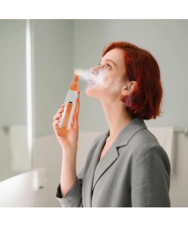 Brume Visage Visage Hydratant Portable pour Yeux - Appareil de Soin Manuel Hydratant Voyage Maison Camping Orange - Buy Online on GoSupps.com